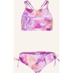 Dunkelorange Seafolly Bikini-Tops für Kinder aus Polyester Größe 152 