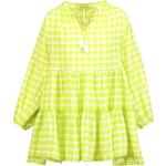 Reduzierte Grüne Gingham Seafolly Mini Damenkleider aus Baumwolle Größe M 