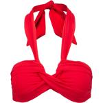 Rote Bandeau Bikinitops für Damen Größe L 