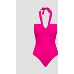 Pinke Elegante Bandeau Badeanzüge für Damen Größe XL 