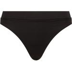 Reduzierte Schwarze Seafolly High Waist Bikinihosen für Damen Größe L 