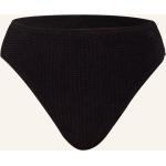 Schwarze Seafolly High Waist Bikinihosen aus Nylon für Damen Größe S für den für den Winter 