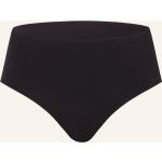 Schwarze Seafolly High Waist Bikinihosen aus Nylon für Damen Größe S 