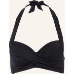 Schwarze Seafolly Bikini-Tops ohne Bügel für Damen Größe M für den für den Winter 