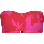 Rosa Bandeau Bikinitops aus Polyamid für Damen Größe M 