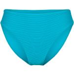 Reduzierte Blaue Seafolly High Waist Bikinihosen aus Polyamid für Damen Größe S 