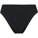 Reduzierte Schwarze Seafolly High Waist Bikinihosen aus Polyamid für Damen Größe M 
