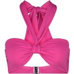 Reduzierte Rosa Seafolly Sash Bandeau Bikinitops aus Polyamid für Damen Größe XS 
