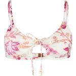 Reduzierte Rosa Seafolly Bikini-Tops aus Polyamid mit verstellbaren Trägern für Damen Größe L 