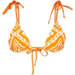 Reduzierte Orange Afrika-Muster Seafolly Triangel-Tops aus Polyamid für Damen Größe XS 