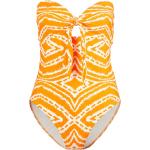 Reduzierte Orange Seafolly Bandeau Badeanzüge aus Polyamid für Damen Größe S 