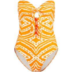 Seafolly - Women's Zanzibar Twist Tie Front One Piece - Badeanzug Gr 10 orange