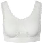 Weiße TCHIBO T-Shirt-BHs aus Spitze in 75C nahtlos für Damen Größe L 