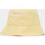Gelbe Hip Hop Fischerhüte aus Baumwolle für Herren Einheitsgröße 