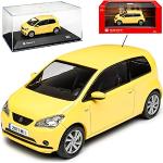 Gelbe Modellcarsonline Seat Mii Modellautos & Spielzeugautos aus Metall 