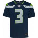 Seattle Seahawks NFL Nike #3 Russell Wilson Herren American Football Trikot M