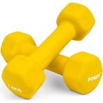 Sechskant Neopren Hanteln 2 x 1.5 kg (Paar) inkl. Workout I 0,5 – 10 kg I Gewichte für Gymnastik Kurzhanteln