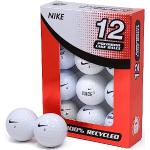 Second Chance Nike Mix Recycled Golf Balls (Lake Golf Balls), Unisex-Erwachsene Zweite Chance Nike 12er Pack Lake Golfbälle Klasse A, Weiß, 12 -