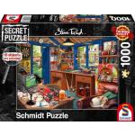 Secret Puzzle - Steve Read - Vaters Werkstatt - 1000 Teile