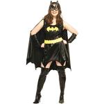 Schwarze Batman Superheld-Kostüme für Damen 