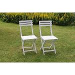 Weiße Sedex Gartenstühle & Balkonstühle aus Polyrattan Outdoor Breite 0-50cm, Höhe 0-50cm, Tiefe 0-50cm 2-teilig 
