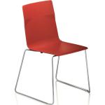 Rote Sedus Meet Chair Ergonomische Bürostühle & orthopädische Bürostühle  aus Kunststoff stapelbar 