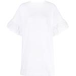Reduzierte Weiße Bestickte Kurzärmelige Chloé See by Chloé Mini Minikleider & kurze Kleider für Damen Größe S 