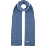 Blaue SEEBERGER Kaschmir-Schals aus Wolle für Damen Einheitsgröße für den für den Winter 