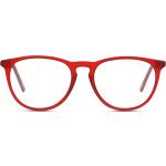 Dunkelrote Seen Clothing Vollrand Brillen aus Kunststoff für Damen 