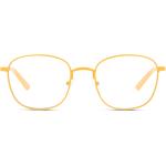 Gelbe Seen Clothing Panto-Brillen aus Metall für Kinder 