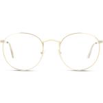 Goldene Seen Clothing Runde Brillenfassungen aus Metall für Herren 