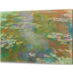 Moderne Claude Monet Fotoleinwände matt aus Kiefer 