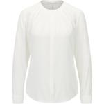 Weiße HUGO BOSS BOSS Festliche Blusen mit Knopf aus Seide für Damen Größe XS 
