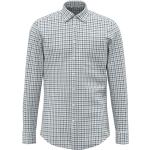 Grüne Karo Business Seidensticker Nachhaltige Button Down Kragen Bügelfreie Hemden aus Baumwolle für Herren Größe 3 XL 