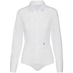 Reduzierte Weiße Unifarbene Langärmelige Seidensticker Nachhaltige Hemdblusen für Damen Größe XS für Partys für den für den Sommer 