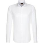 Weiße Langärmelige Seidensticker Nachhaltige Kentkragen Hemden mit Kent-Kragen für Herren 