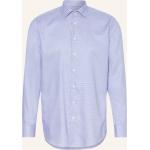 Reduzierte Hellblaue Seidensticker Nachhaltige Kentkragen Hemden mit Kent-Kragen aus Baumwolle für Herren 