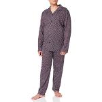Dunkelblaue Seidensticker Nachhaltige Pyjamas lang für Herren Größe XL 