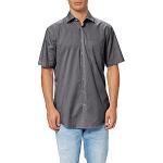 Reduzierte Graue Seidensticker Nachhaltige Kentkragen Hemden mit Kent-Kragen mit Knopf aus Baumwolle für Herren Übergrößen für den für den Sommer 