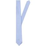 Reduzierte Hellblaue Unifarbene Business Seidensticker Nachhaltige Krawatten-Sets für Herren Einheitsgröße 