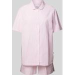 Rosa Unifarbene Seidensticker Nachhaltige Damenschlafanzüge & Damenpyjamas aus Baumwolle Größe M 