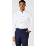 Weiße Unifarbene Seidensticker Nachhaltige Regular Fit Hemden aus Baumwolle für Herren 