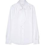Weiße Unifarbene Seidensticker Nachhaltige Festliche Blusen aus Satin für Damen 