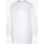 Weiße Seidensticker Nachhaltige Stehkragen Tunika-Blusen für Damen Größe XS 