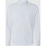 Blaue Gestreifte Seidensticker Nachhaltige Button Down Kragen Regular Fit Hemden aus Baumwolle für Herren Größe XL 