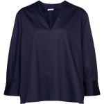 Reduzierte Blaue Seidensticker Nachhaltige Tunika-Blusen für Damen Größe XS 