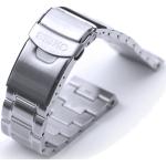 Silberne Seiko Prospex Automatik Armbanduhren aus Edelstahl mit Metallarmband 