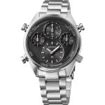 Reduzierte Silberne Seiko Prospex Solar Armbanduhren aus Edelstahl mit Chronograph-Zifferblatt mit Edelstahlarmband 