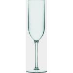 Reduzierte Marineblaue Champagnergläser mit Hafen-Motiv aus Acrylglas 6-teilig 