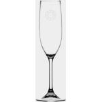 Reduzierte Champagnergläser mit Hafen-Motiv aus Acrylglas 6-teilig 